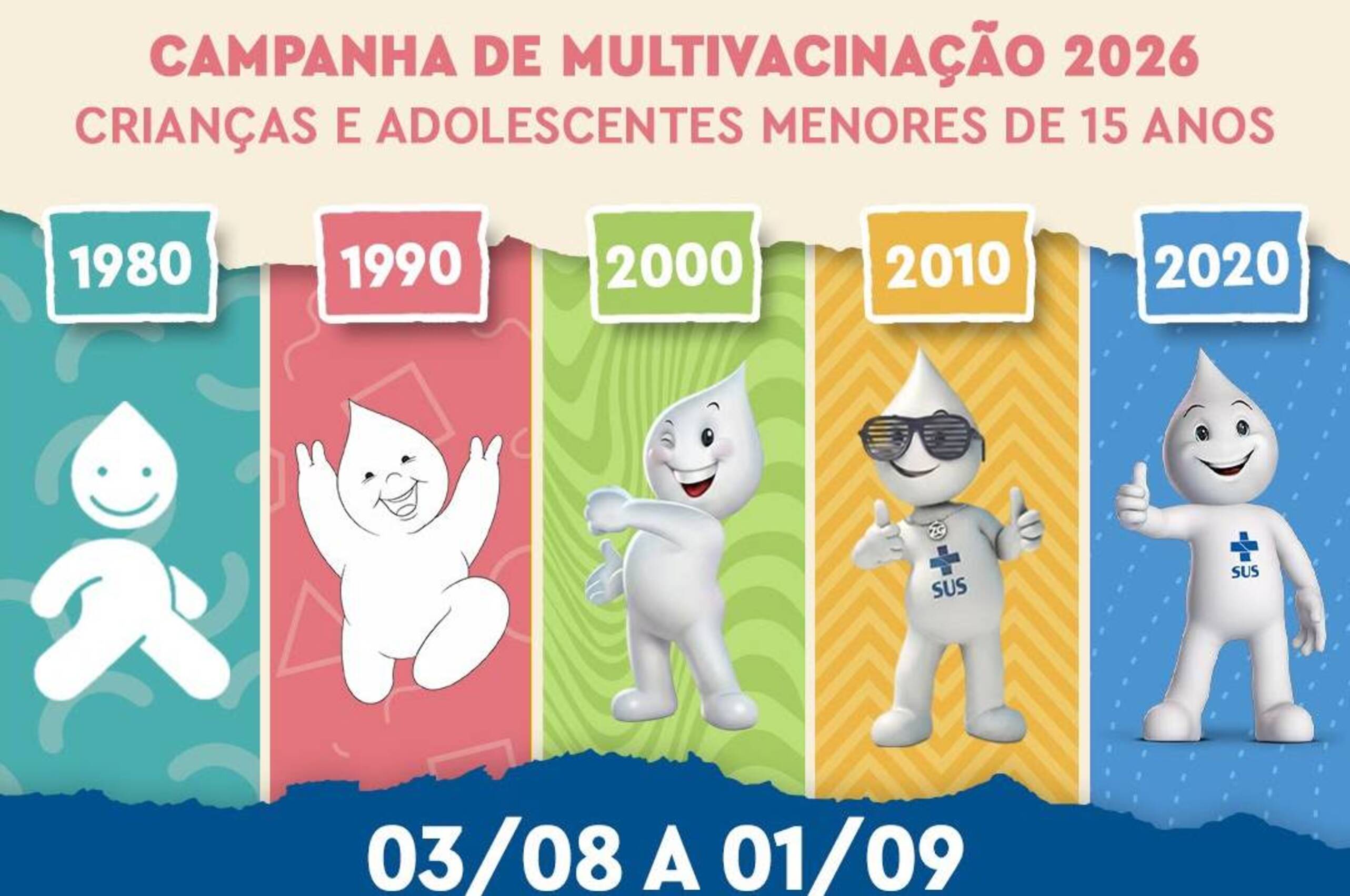 Rio inicia campanha para atualizar vacinação de crianças e jovens