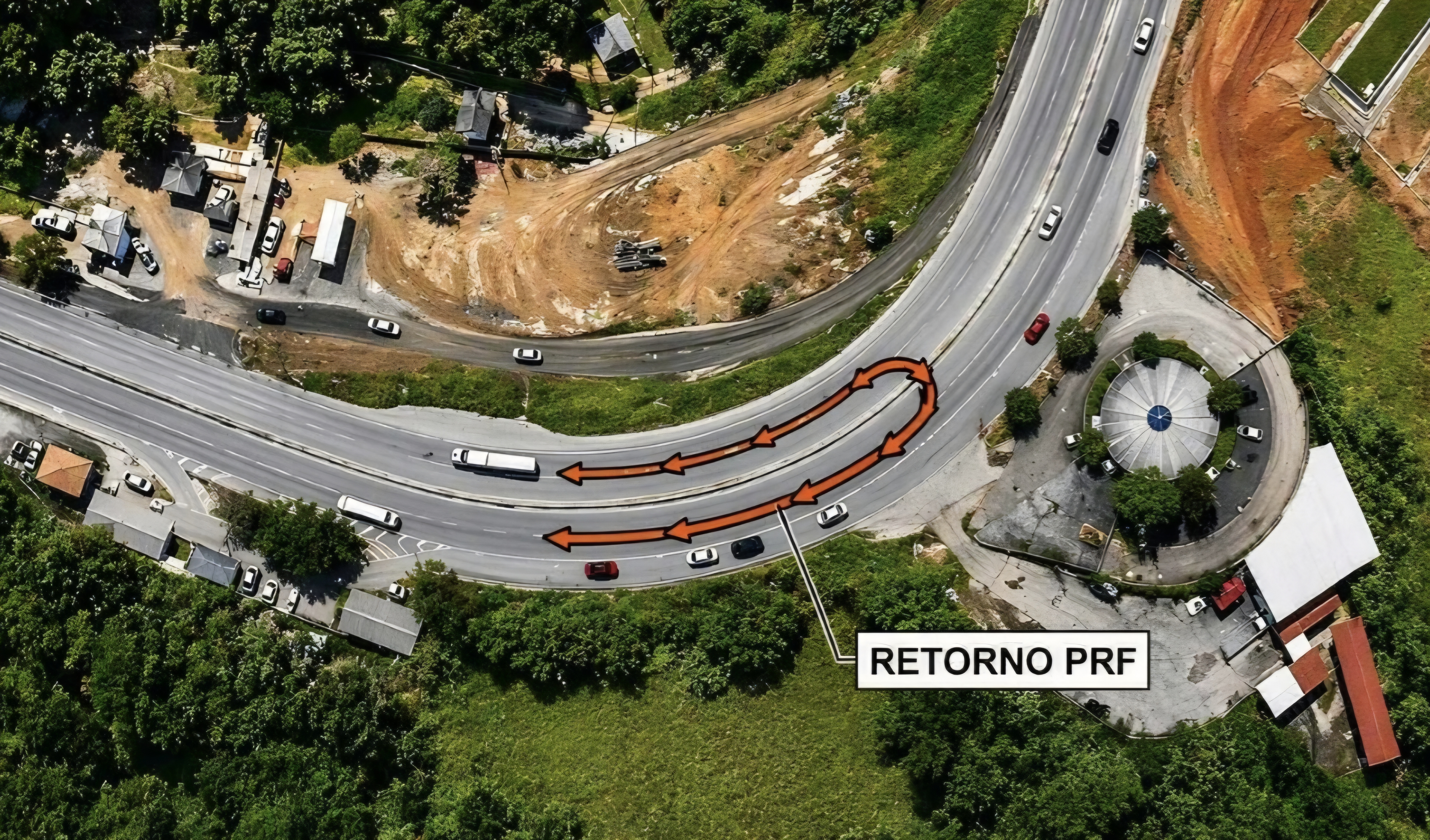 Via Dutra terá retorno fechado por seis meses para obras da Serra das Araras