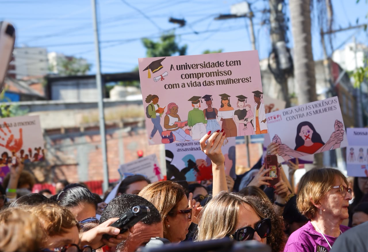 Ato contra o feminicídio marca abertura da reunião anual da SBPC em Niterói