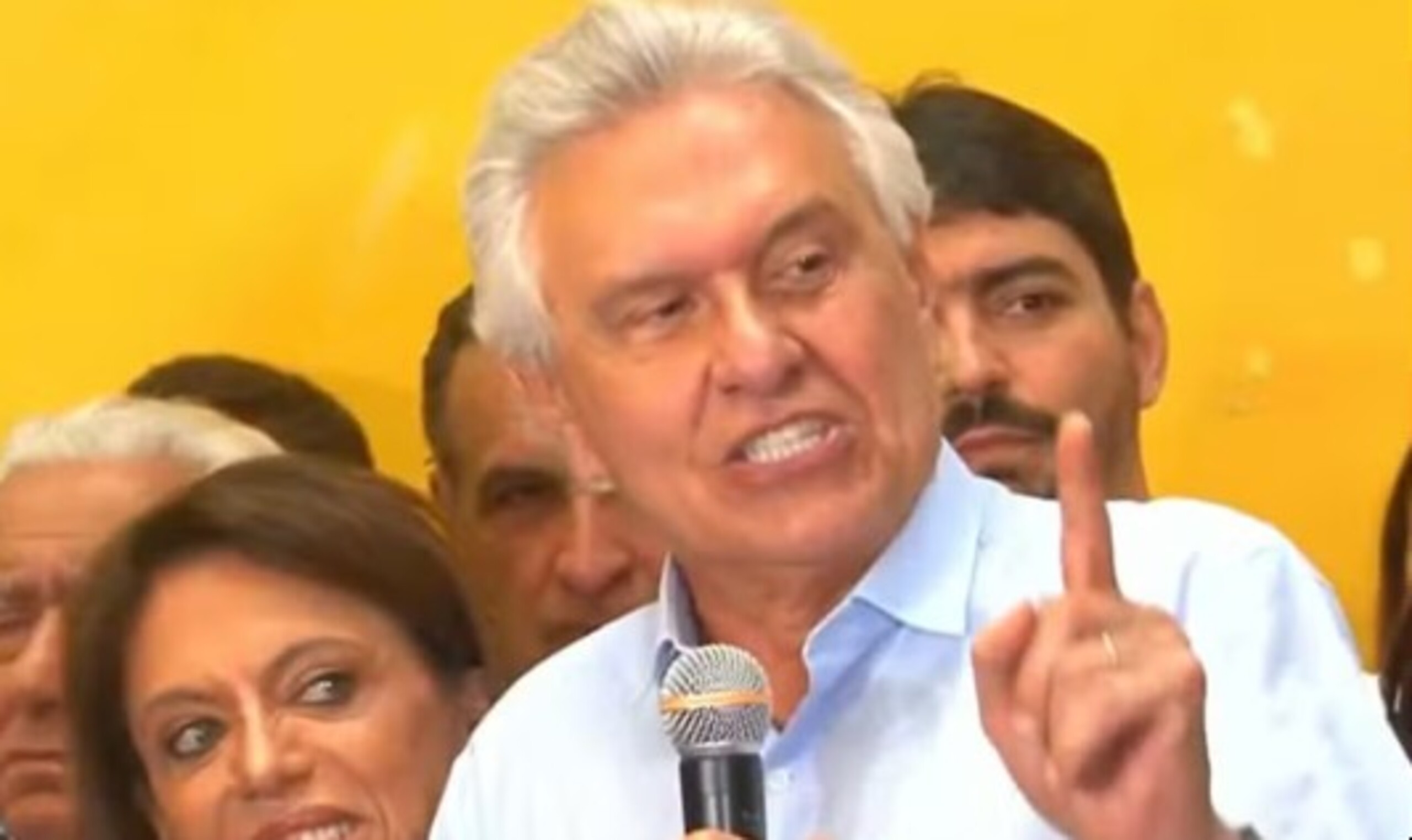 Candidato confirmado pelo PSD, Caiado diz que vai ‘libertar o país do sequestro do PT e das facções’