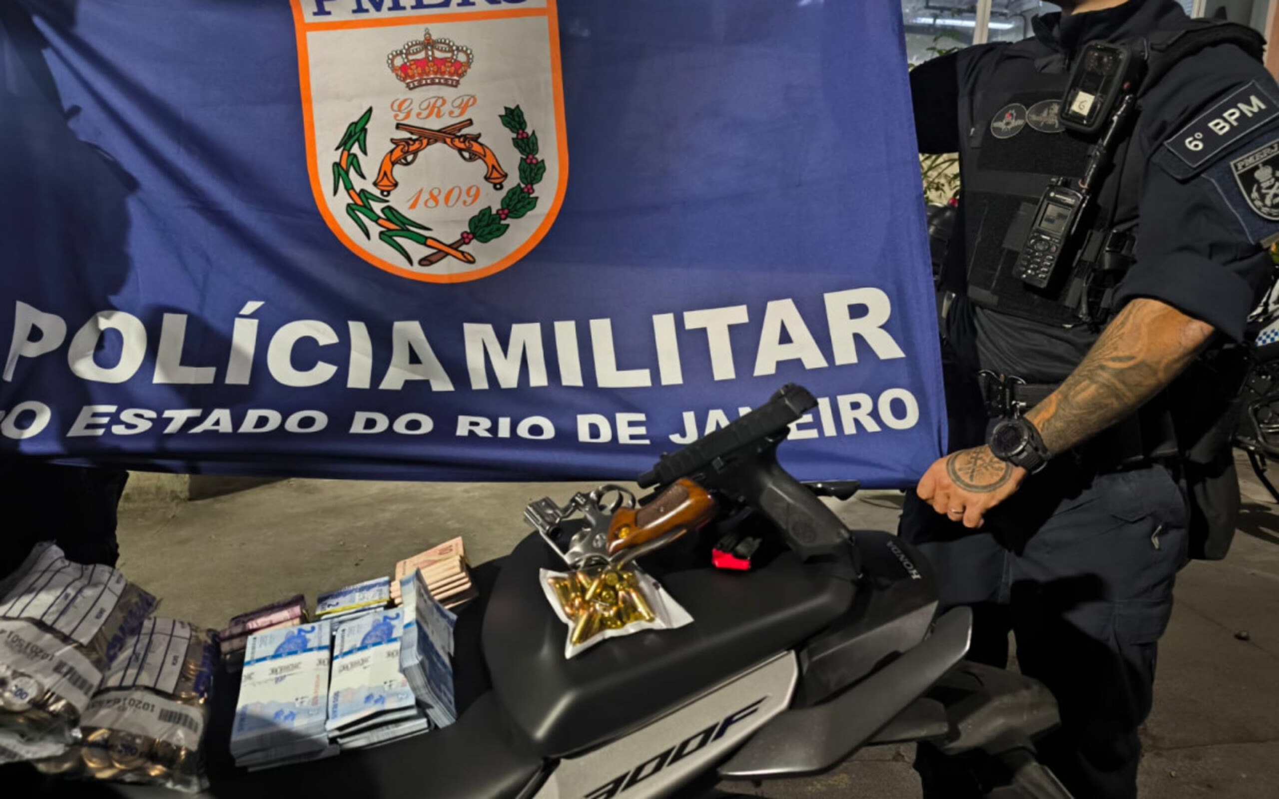Homem é preso por roubar farmácia no Grajaú e levar mais de R$ 4 mil