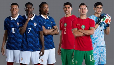 França e Marrocos abrem as quartas de final da Copa do Mundo com vaga na semifinal em jogo