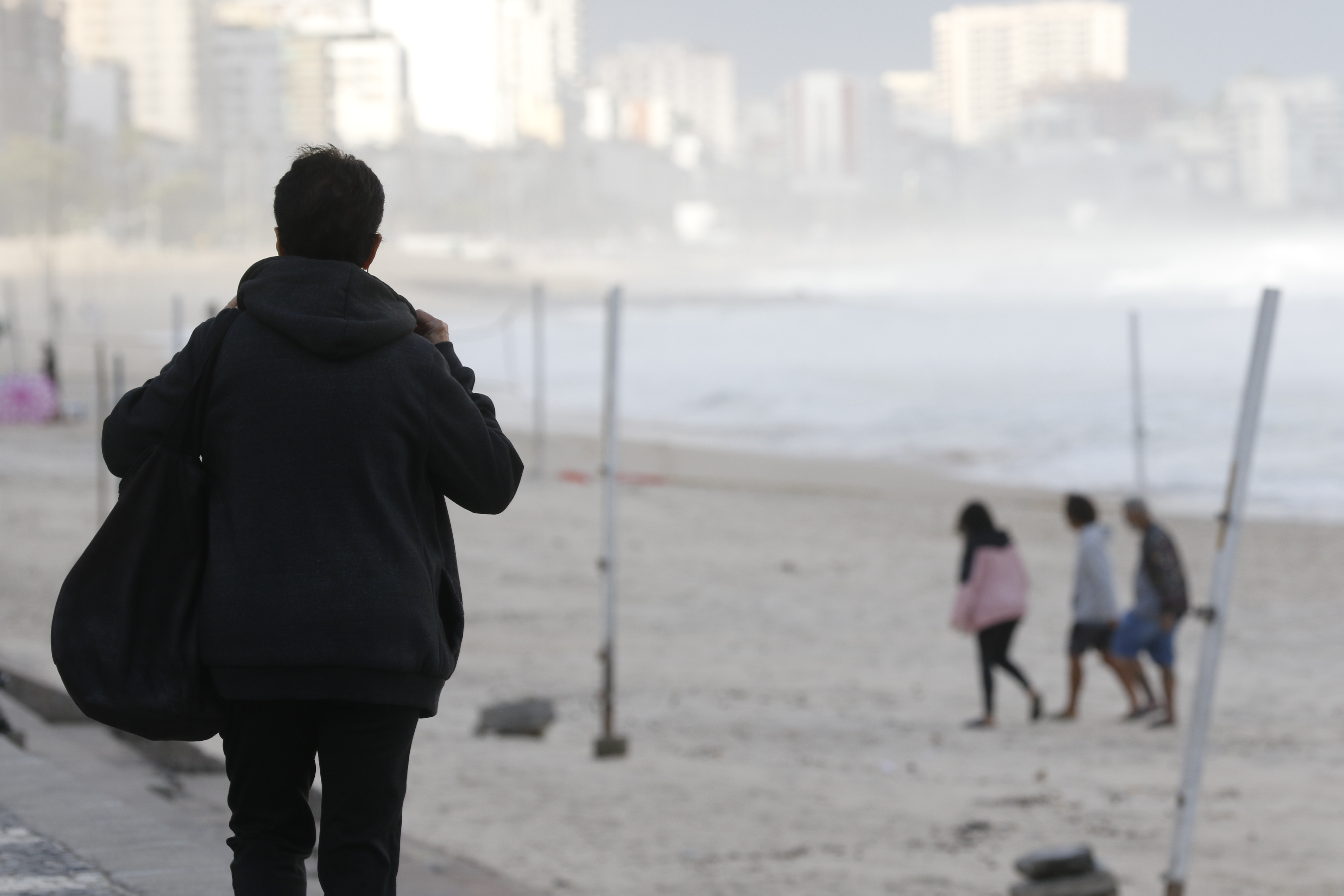 Rio quebra recorde de frio pelo segundo dia seguido