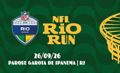 NFL Rio Run: evento terá corrida entre Ipanema e Arpoador antes de jogo